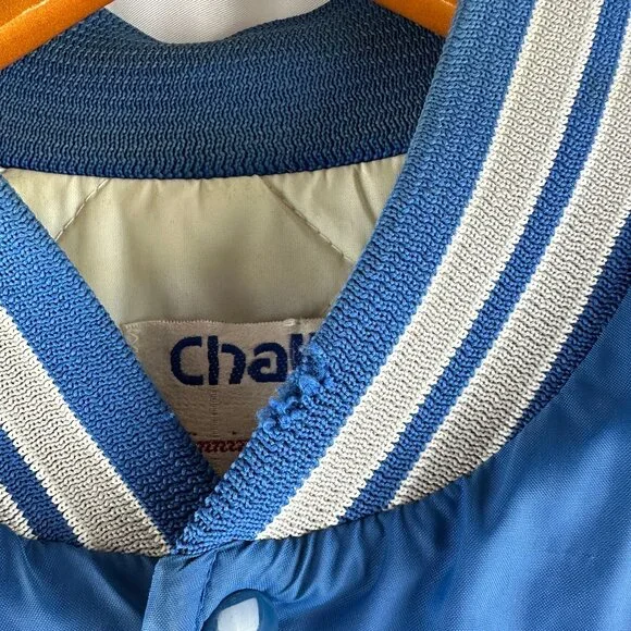 Vintage 90's Chalkline NFL Seattle Seahawks Satin Style Varsity Jacket - Picture 8 of 16